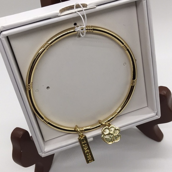 Gold Paw Clemson Bracelet - Picture 3 of 3